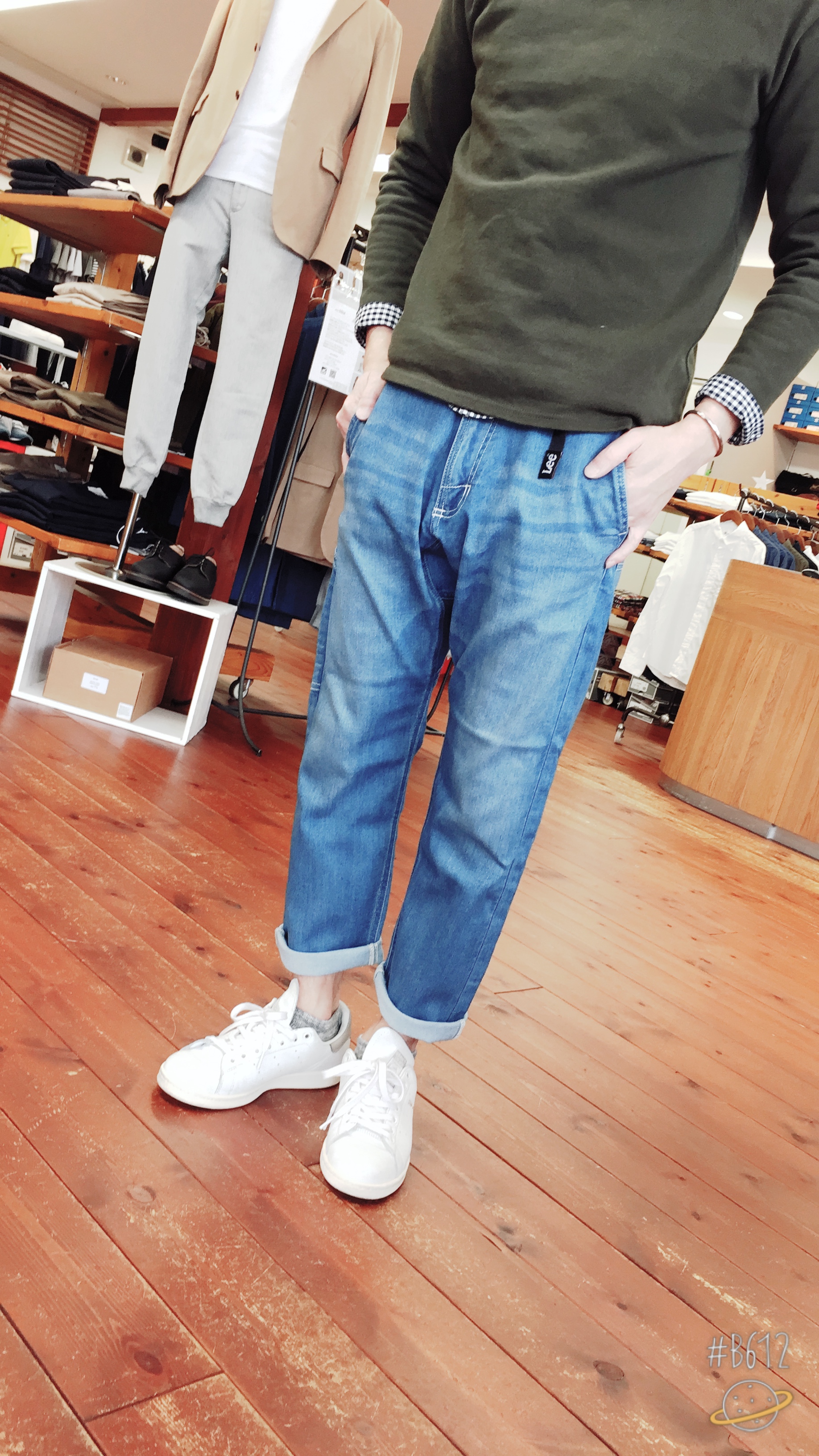 Gramicci Lee コラボパンツ Painter Cropped Bluebeat Online
