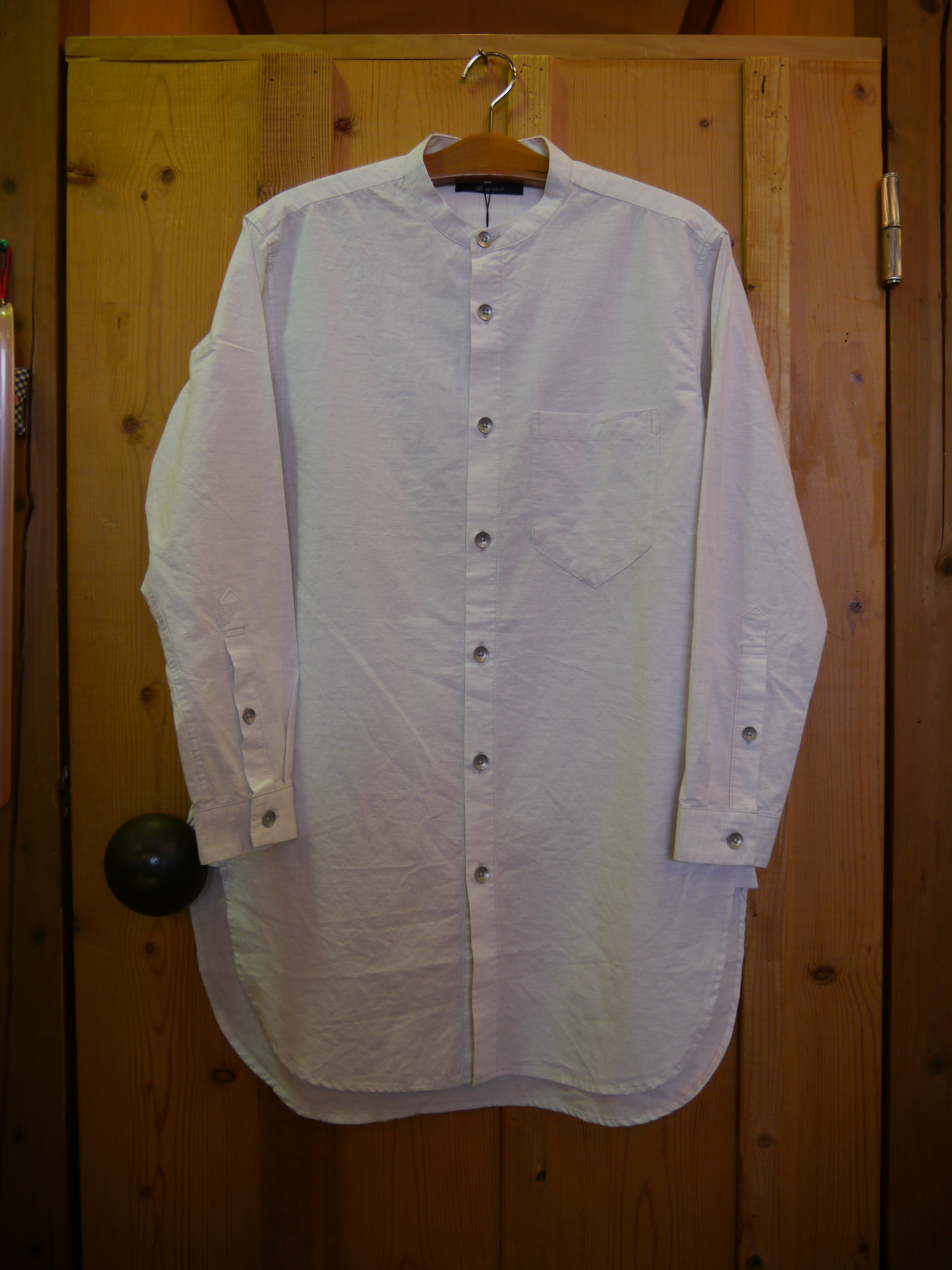 Johnbull 白ロングシャツ - Tシャツ/カットソー(七分/長袖)