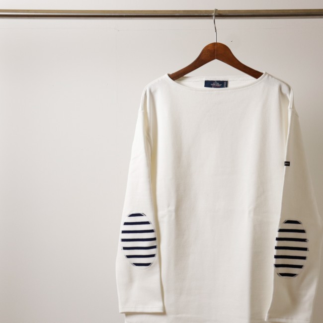 UNISEX】 SAINTJAMES[セントジェームス] ウェッソンエルボーパッチ