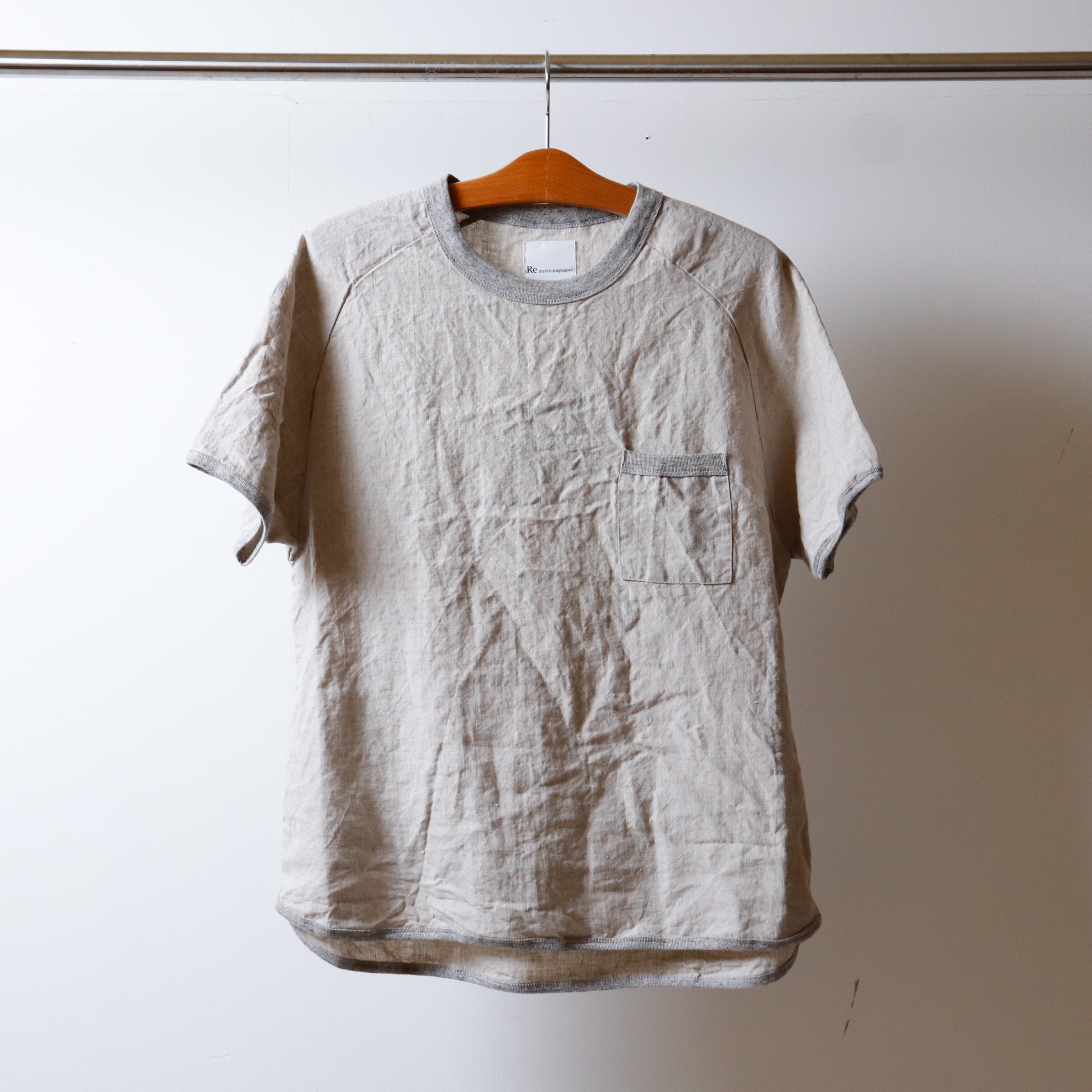 MEN'S】 Re made in tokyo japan[アールイー] フレンチリネンTシャツ全９色入荷♪ | BLUEBEAT ONLINE