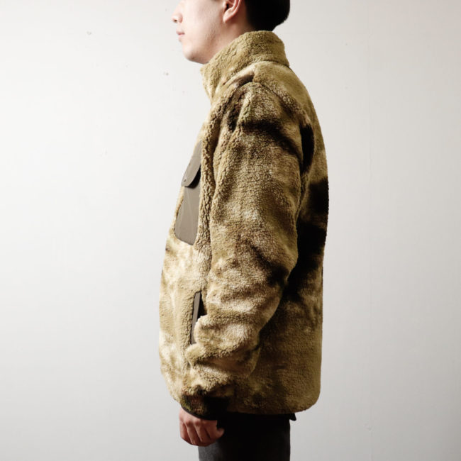 MEN'S】Barbour/バブアー MOOR TIE DYE FLEECE JACKET 紹介