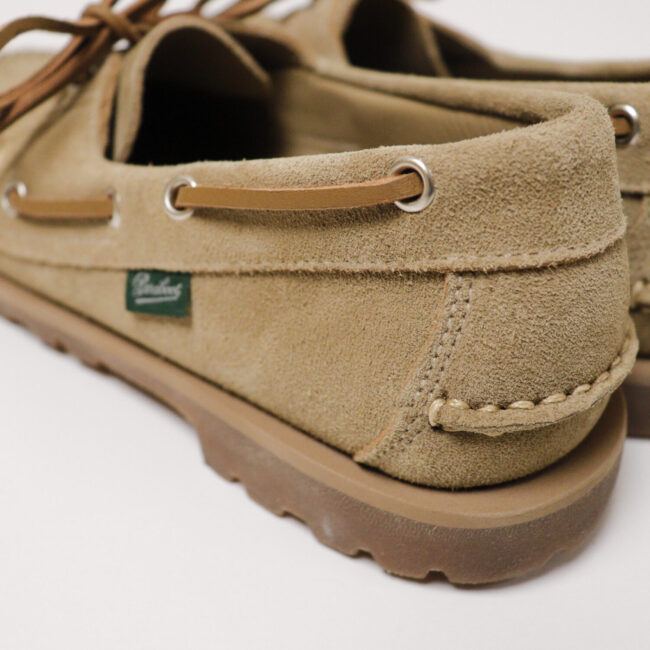 パラブーツ　ベージュ モカシン 夏も革靴で！これはヤバすぎる！【MEN'S】PARABOOT（パラブーツ